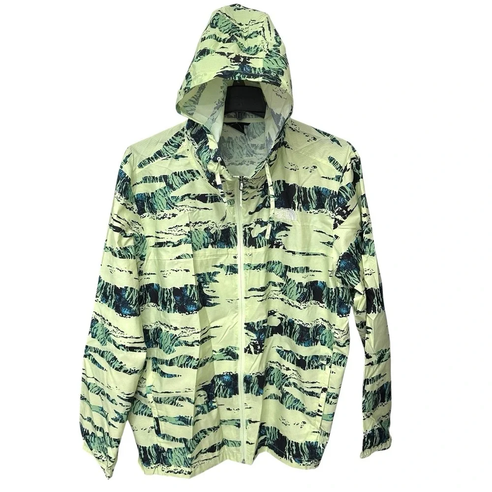 The North Face Alta Vista NF0A7QAWIO0 Jacket Men's Sz‎ 2XL Green Full Zip Hooded